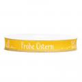[F511107] Geschenkband Frohe Ostern Gelb 15mm x 20m